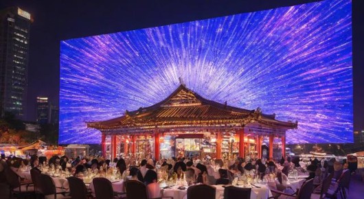 上海普陀餐厅:上海普陀盛宴之夜-泓澜文化携手P2.5大屏幕,璀璨晚宴大屏租赁全攻略 上海普陀餐厅:上海普陀盛宴之夜-泓澜文化携手P2.5大屏幕,璀璨晚宴大屏租赁全攻略