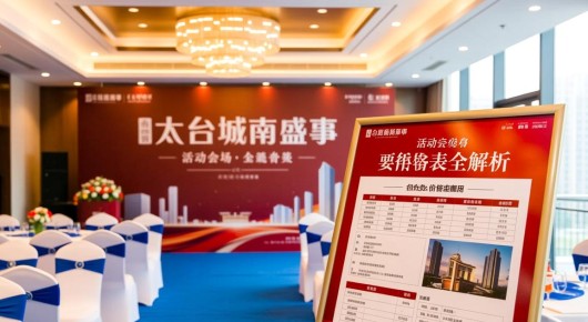 太仓城南有什么新楼盘：太仓城南盛事，活动会场布置价格表全解析