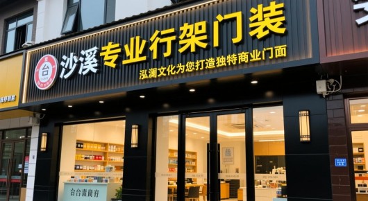 太仓沙溪专业行架门头安装服务-泓澜文化为您打造独特商业门面 太仓沙溪专业行架门头安装服务-泓澜文化为您打造独特商业门面