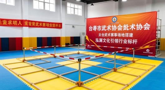 太仓市武术协会：太仓武术赛事场地搭建，泓澜文化引领行业标杆