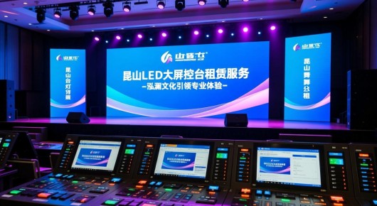 昆山舞台灯光出租公司：昆山LED大屏控台租赁服务-泓澜文化引领专业体验