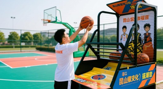 昆山哪里有篮球场：昆山篮球爱好者福音如何选择昆山同城优质投篮机出租公司-泓澜文化引领潮流