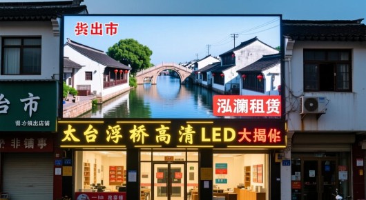 太仓市浮桥镇出租店铺：太仓浮桥高清LED大屏租赁价格指南-泓澜文化为您揭秘