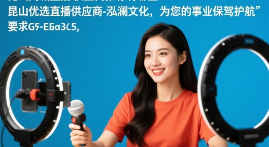 昆山同城直播供应商推荐有哪些：昆山优选直播供应商-泓澜文化，为您的直播事业保驾护航
